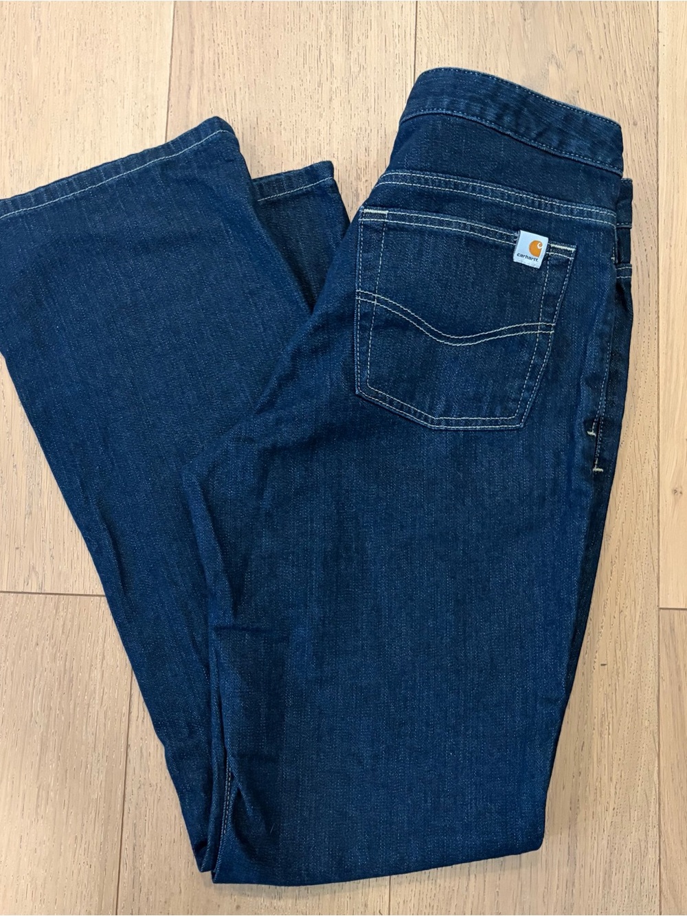 Carhartt Women’s Original Fit 8 X 32 Blue Jeans
